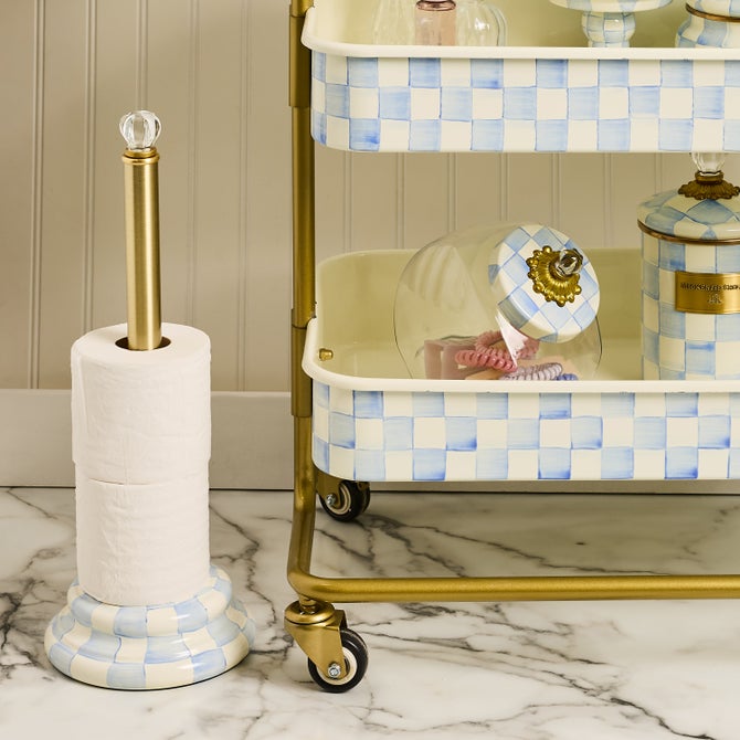 Sky Check Toilet Tissue Storage