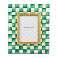 Emerald Check 5" x 7" Frame