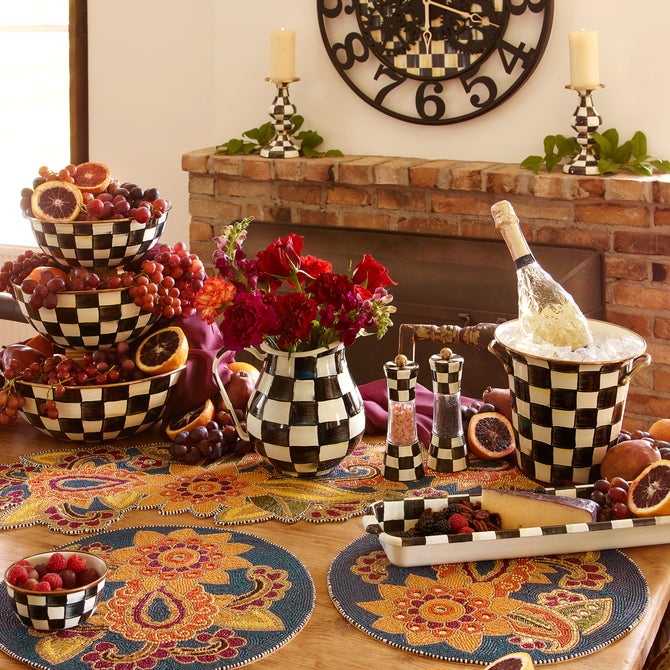 Courtly Check Baguette Dish - Thumbnail 3