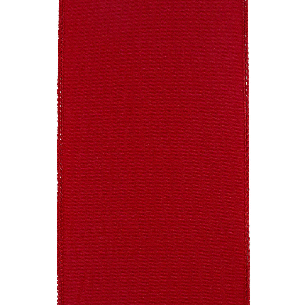 Red Velvet Wired Ribbon 4"