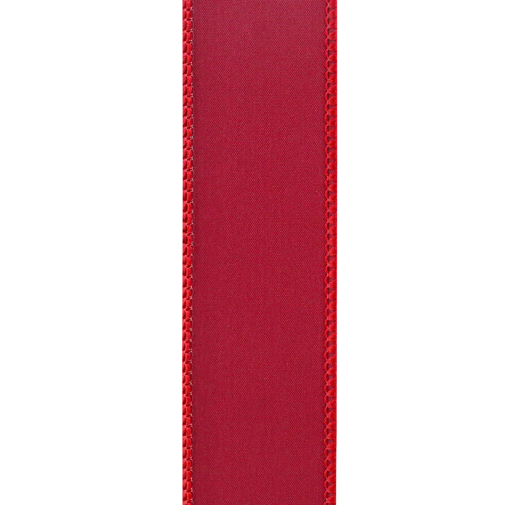 Red Velvet Wired Edge Ribbon 1.5in