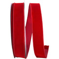 Red Velvet Wired Edge Ribbon 1.5in
