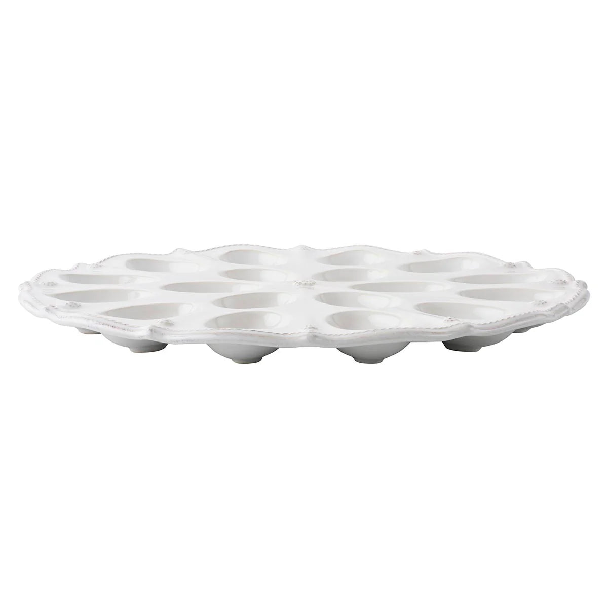 Berry & Thread  13" Deviled Egg Platter - Whitewash