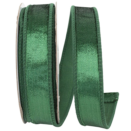 Emerald Plush Velvet Ribbon