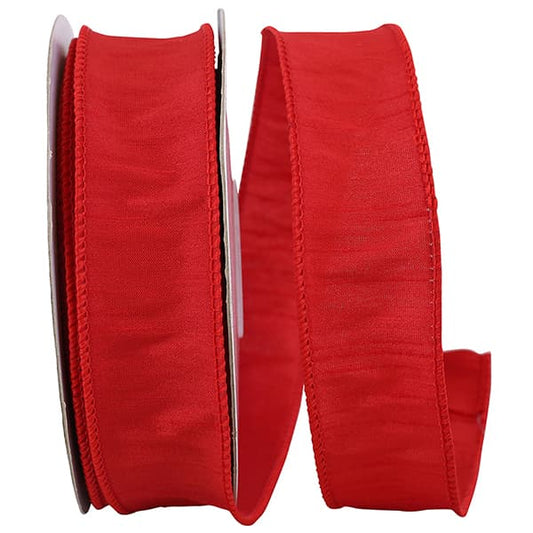 Red Wired Ribbon