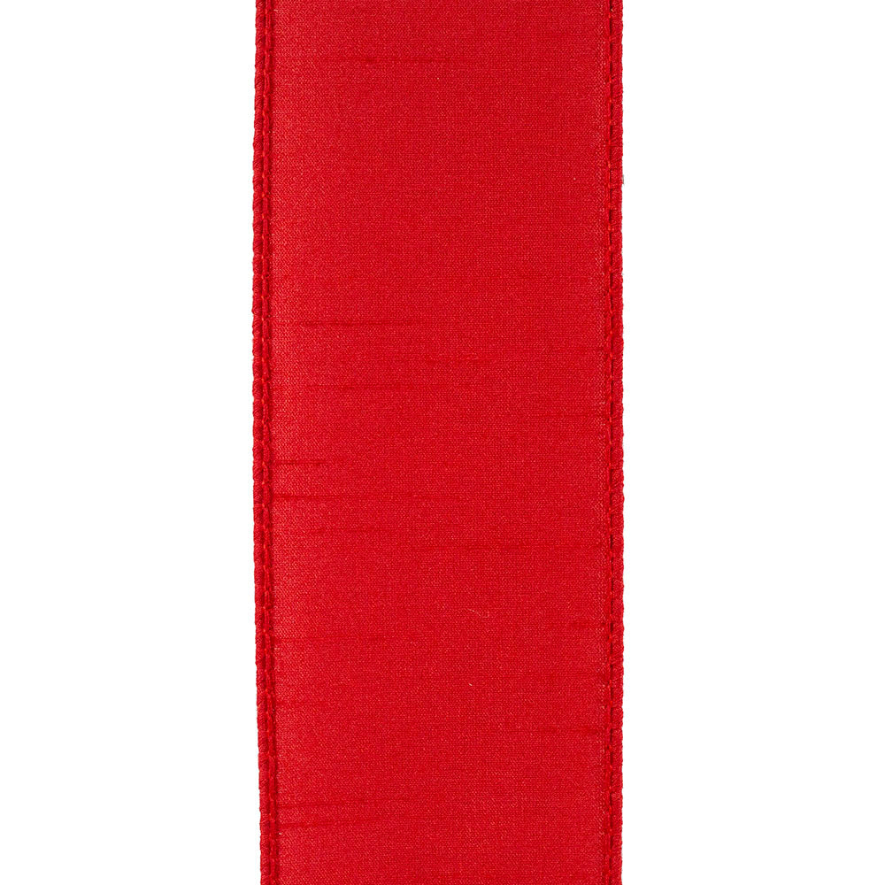 Red Wired Ribbon 2.5"