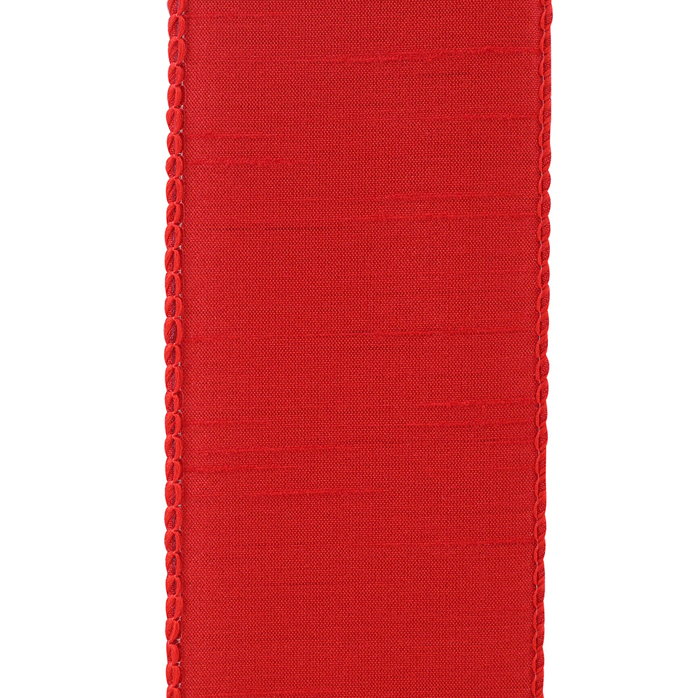Red Wired Ribbon 2.5"