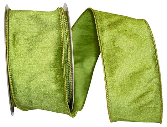 Green Grass Wired Ribbon 2.5"