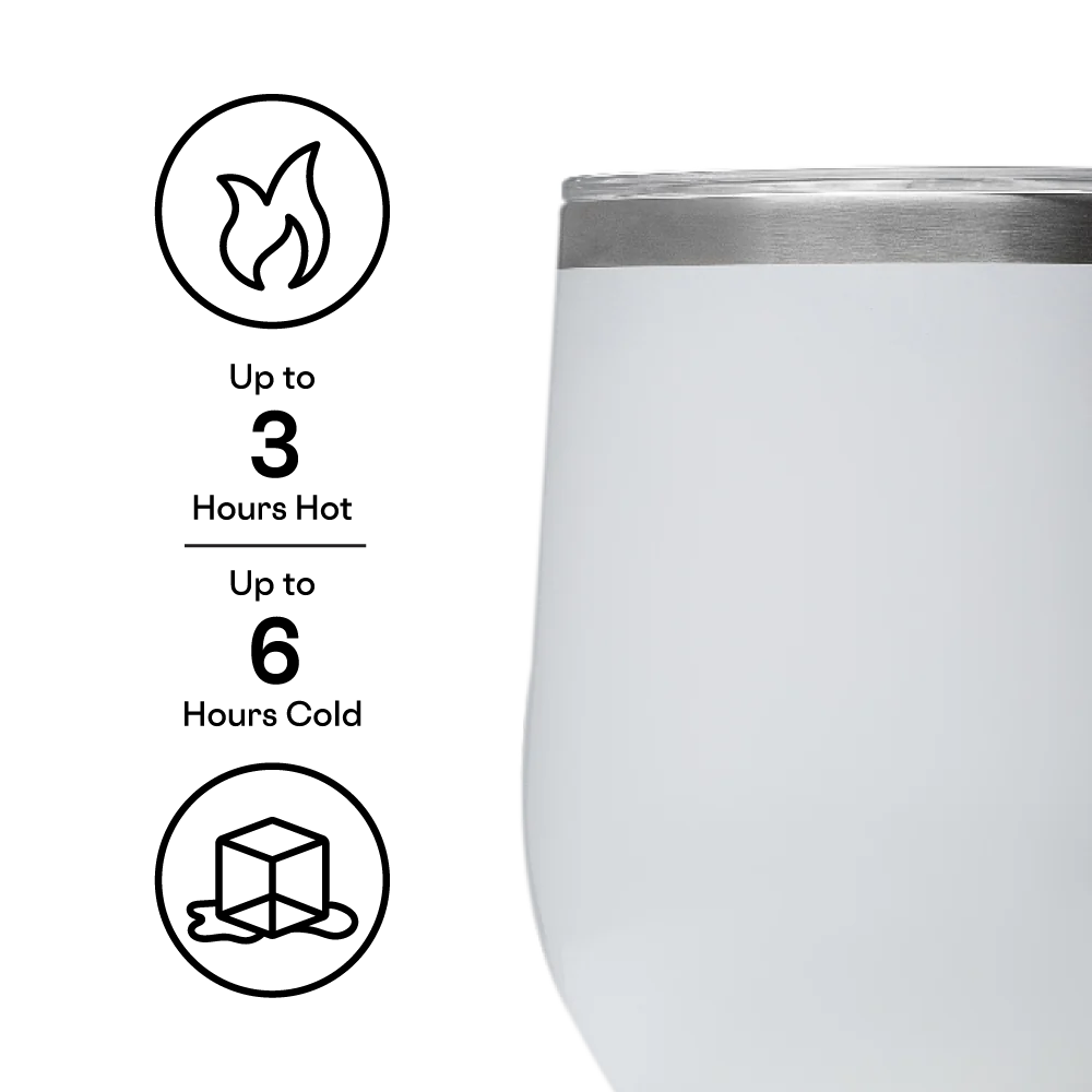 Classic Stemless Matte Black 12oz