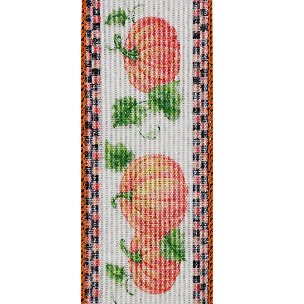 Pumpkin Patch Ribbon 2.5in
