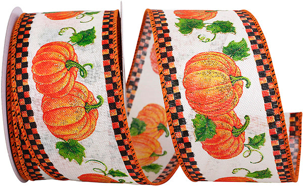 Pumpkin Patch Ribbon 2.5in