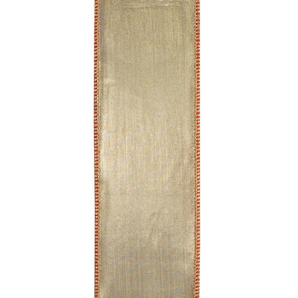 White Pumpkin Ribbon 2.5"