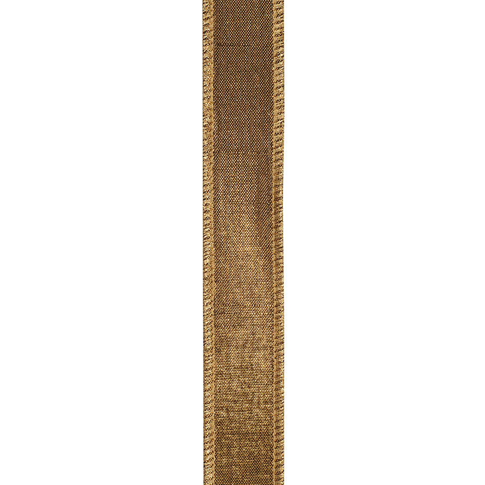 Shimmer Copper Metalic Ribbon 1"
