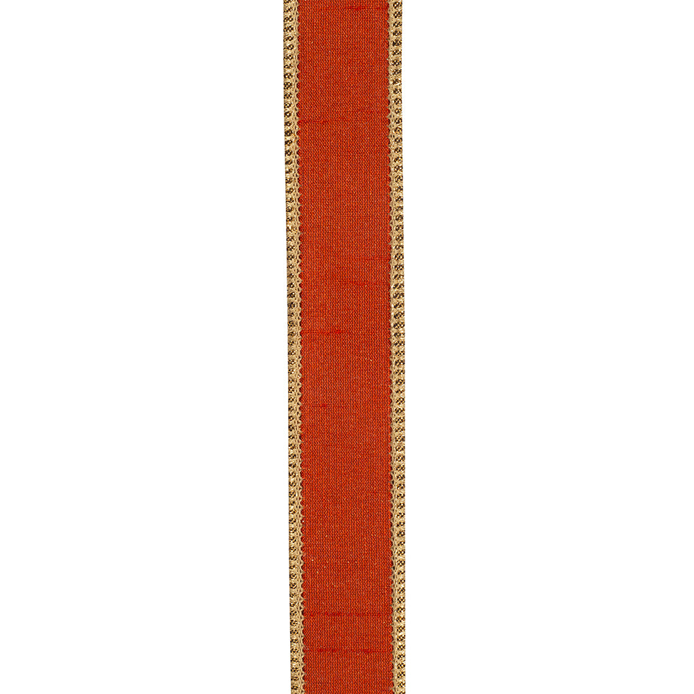 Shimmer Copper Metalic Ribbon 1"