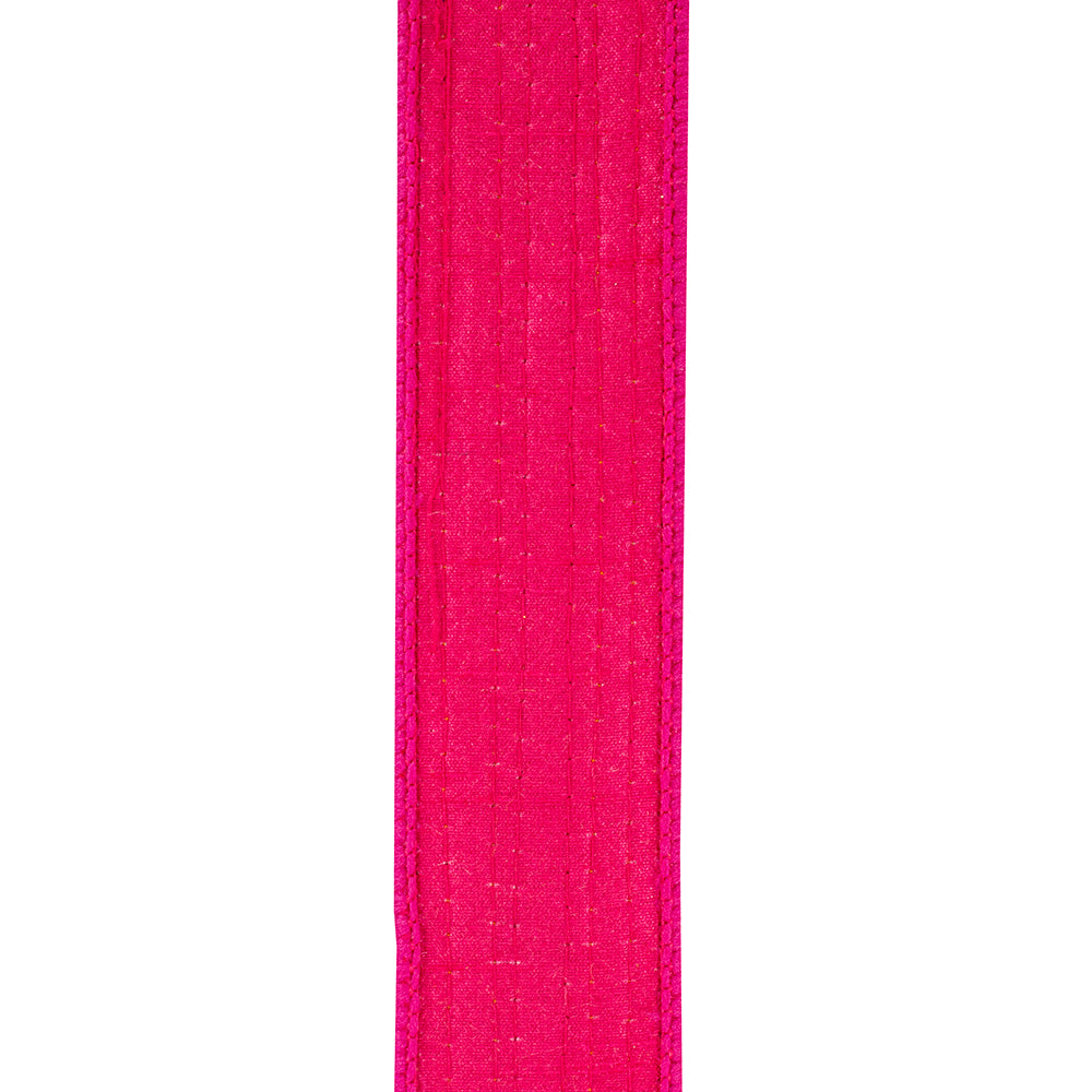 Fuchsia Orange Beaded Ribbon 1.5"
