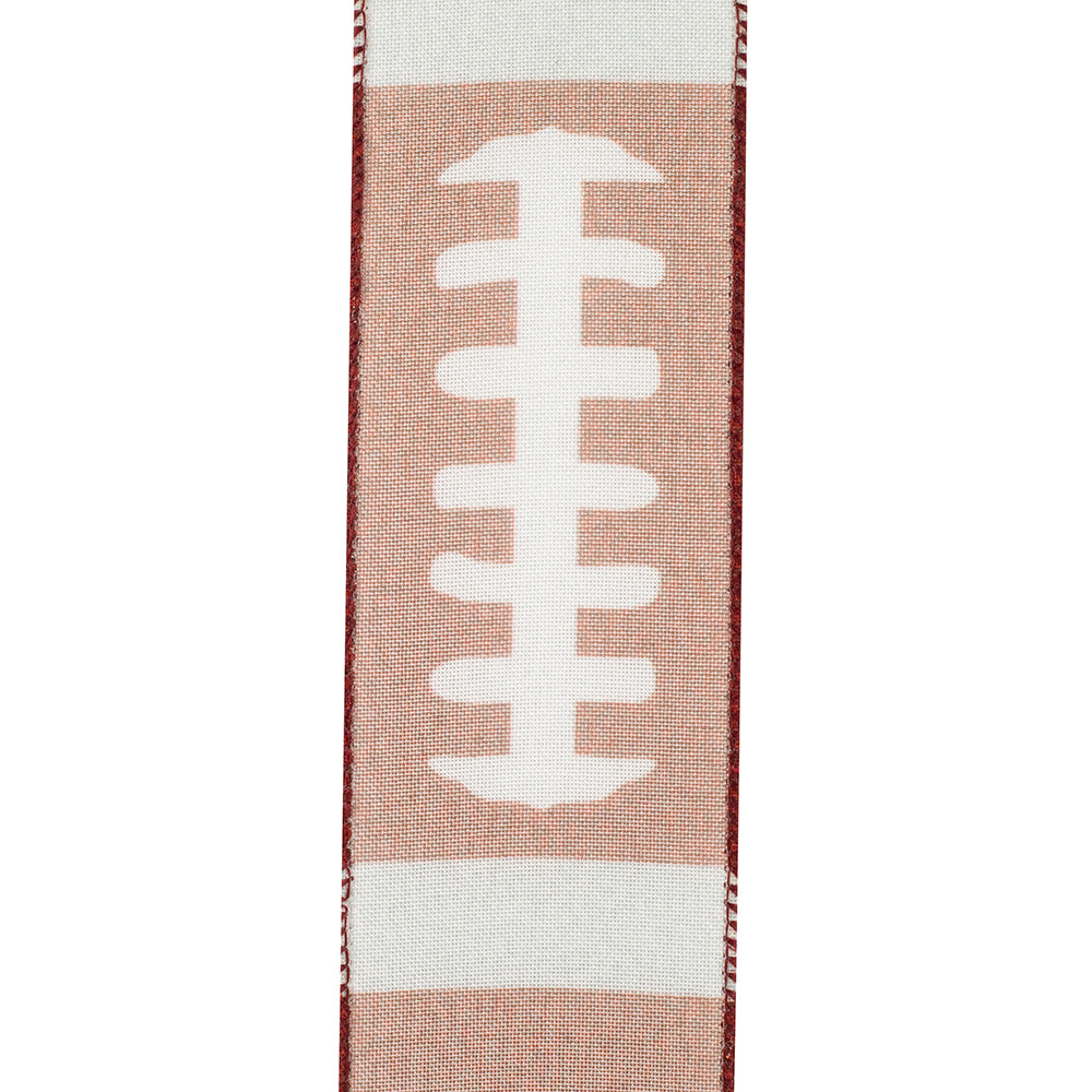 Football Laces Ribbon 2.5"