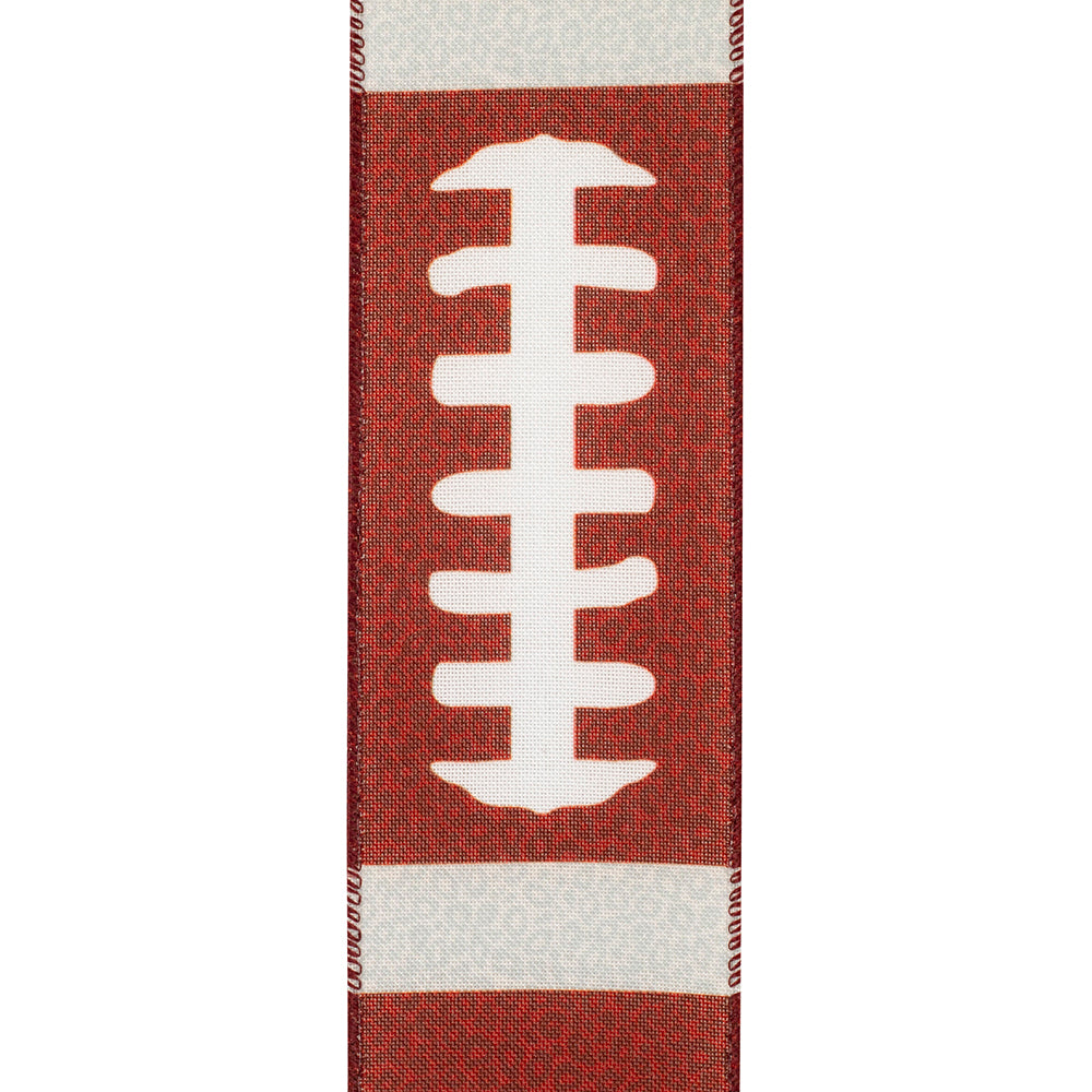 Football Laces Ribbon 2.5"