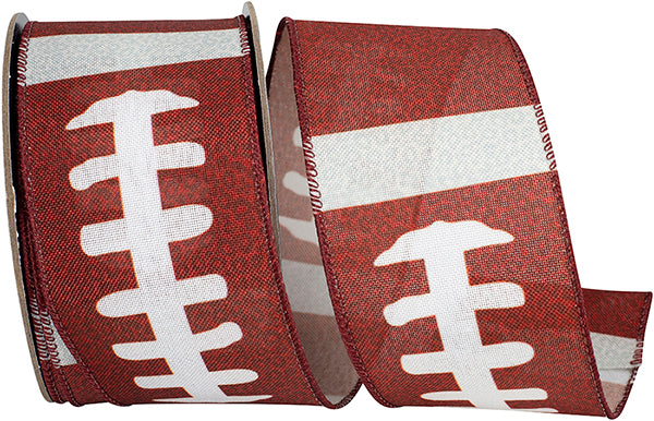 Football Laces Ribbon 2.5"
