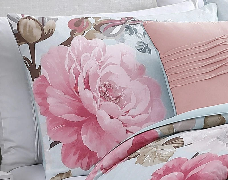Rachel 7-Piece Spa King Comforter Set