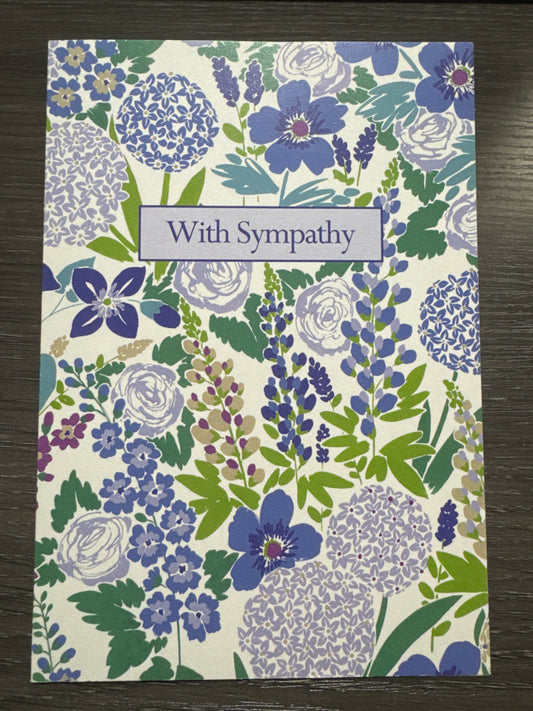 With Sympathy Card