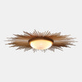 Sunburst Light Fixture-Gold