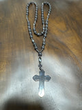 Lava Black Stone Rosary