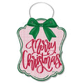 Merry Christmas Charm Door Hanger
