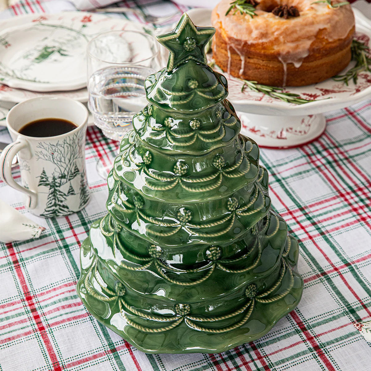 Christmas Tree Cookie Jar - Basil - Thumbnail 2
