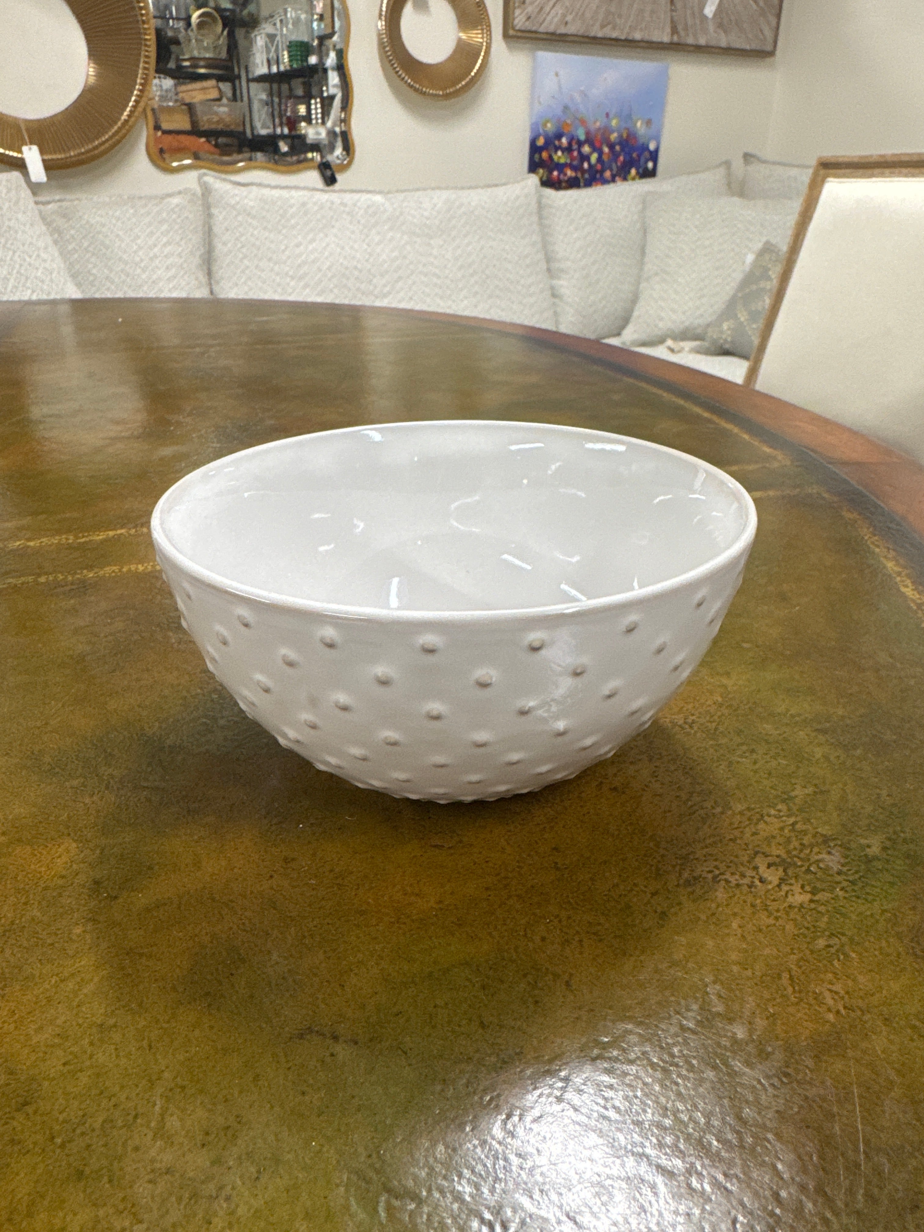Ivory Dot Bowl