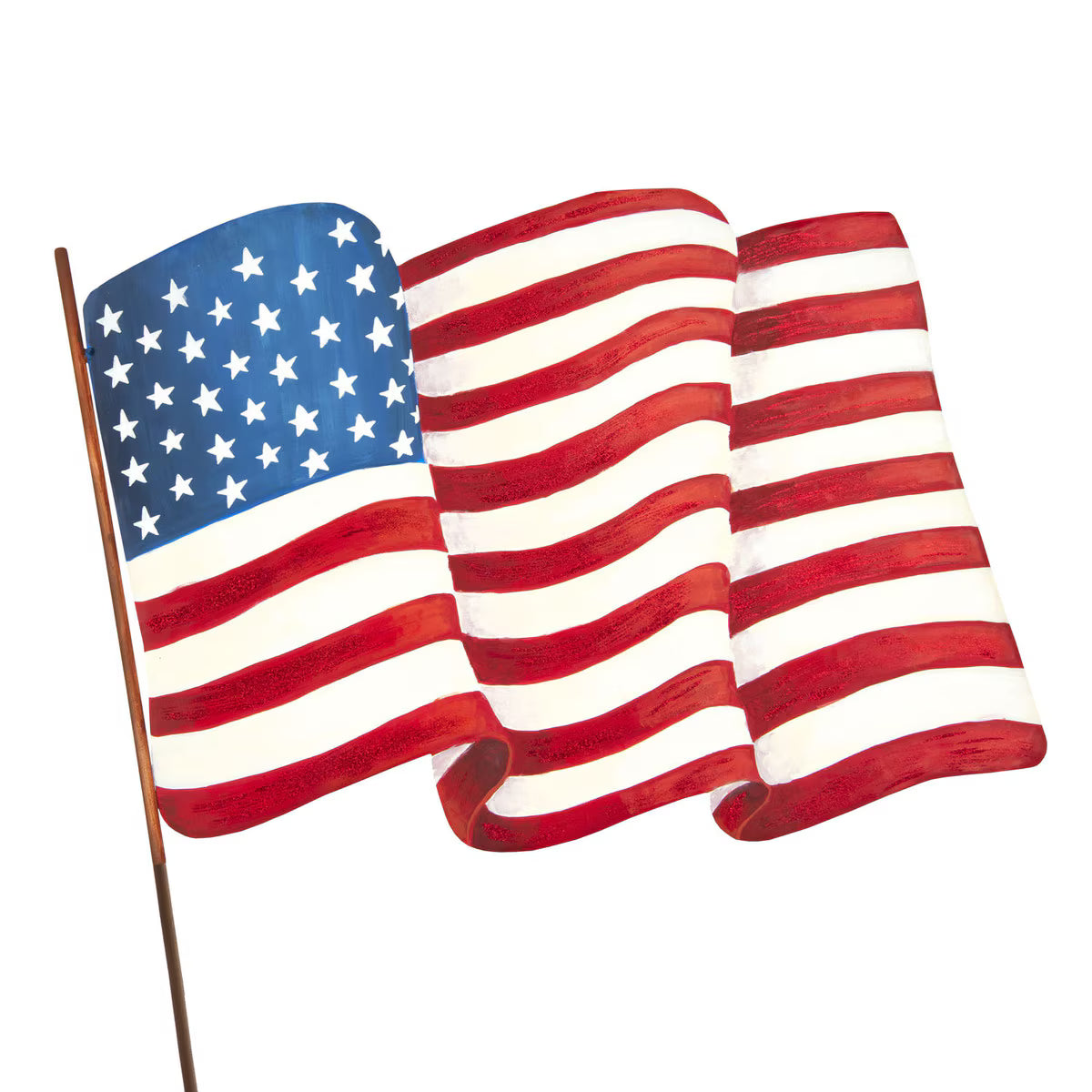 Waving American Flag