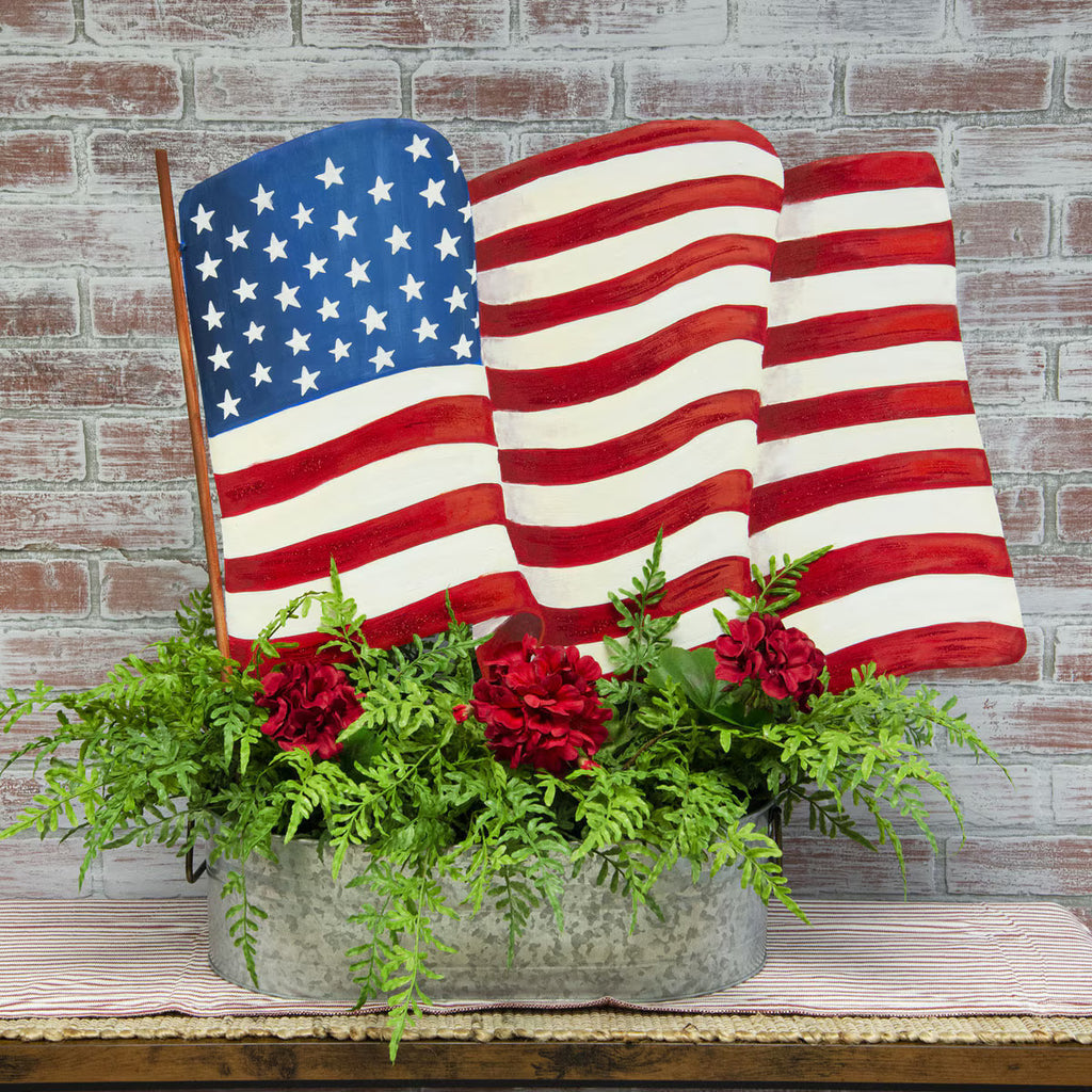 Waving American Flag