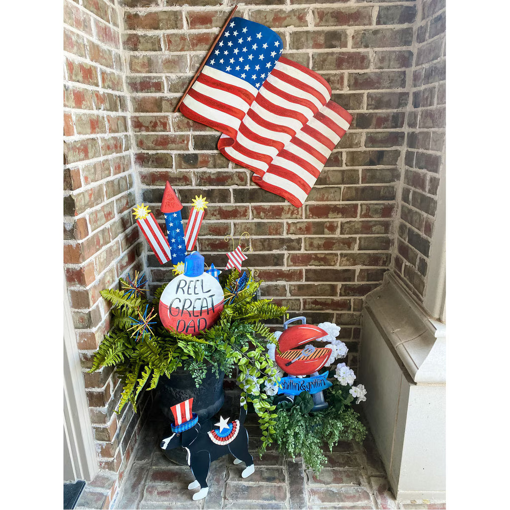 Waving American Flag