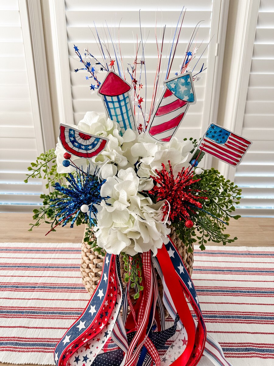 Watercolor Flag & Bunting