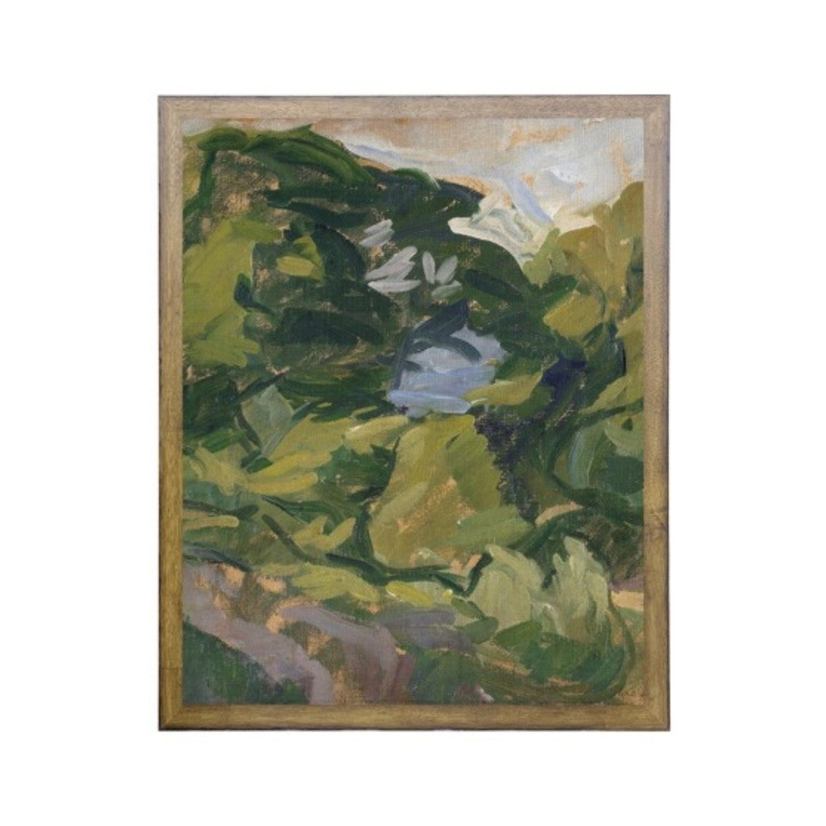 Oil Paintings in Greens