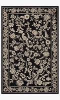Aviary Black Rug 8.6x12