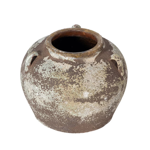 Audra Decorative Stoneware Vase with Handles