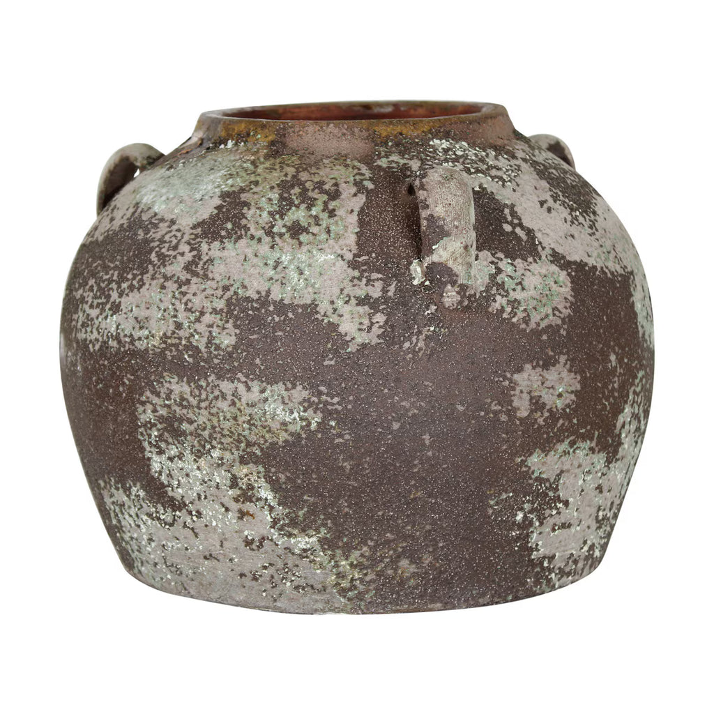 Audra Decorative Stoneware Vase with Handles