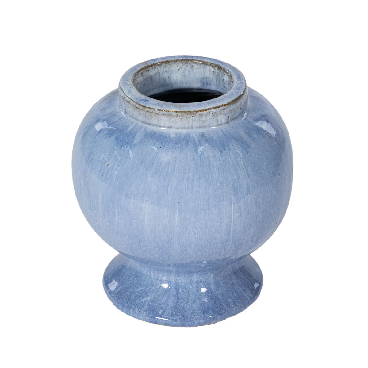 Misha Stoneware Ginger Jar, Small