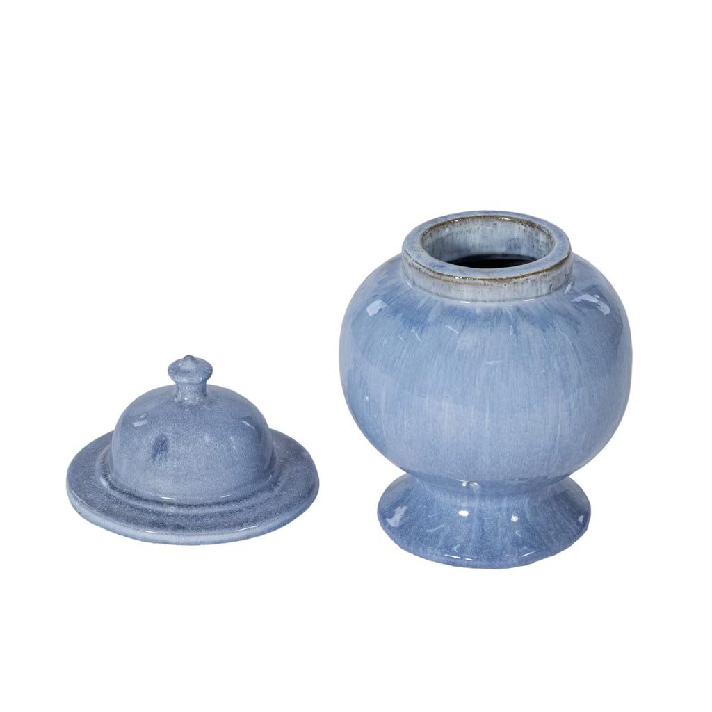 Misha Stoneware Ginger Jar, Small