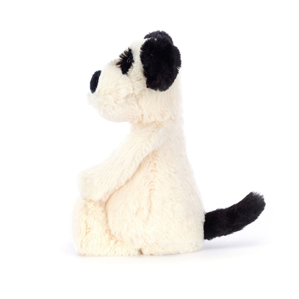 Bashful Black & Cream Puppy, Medium