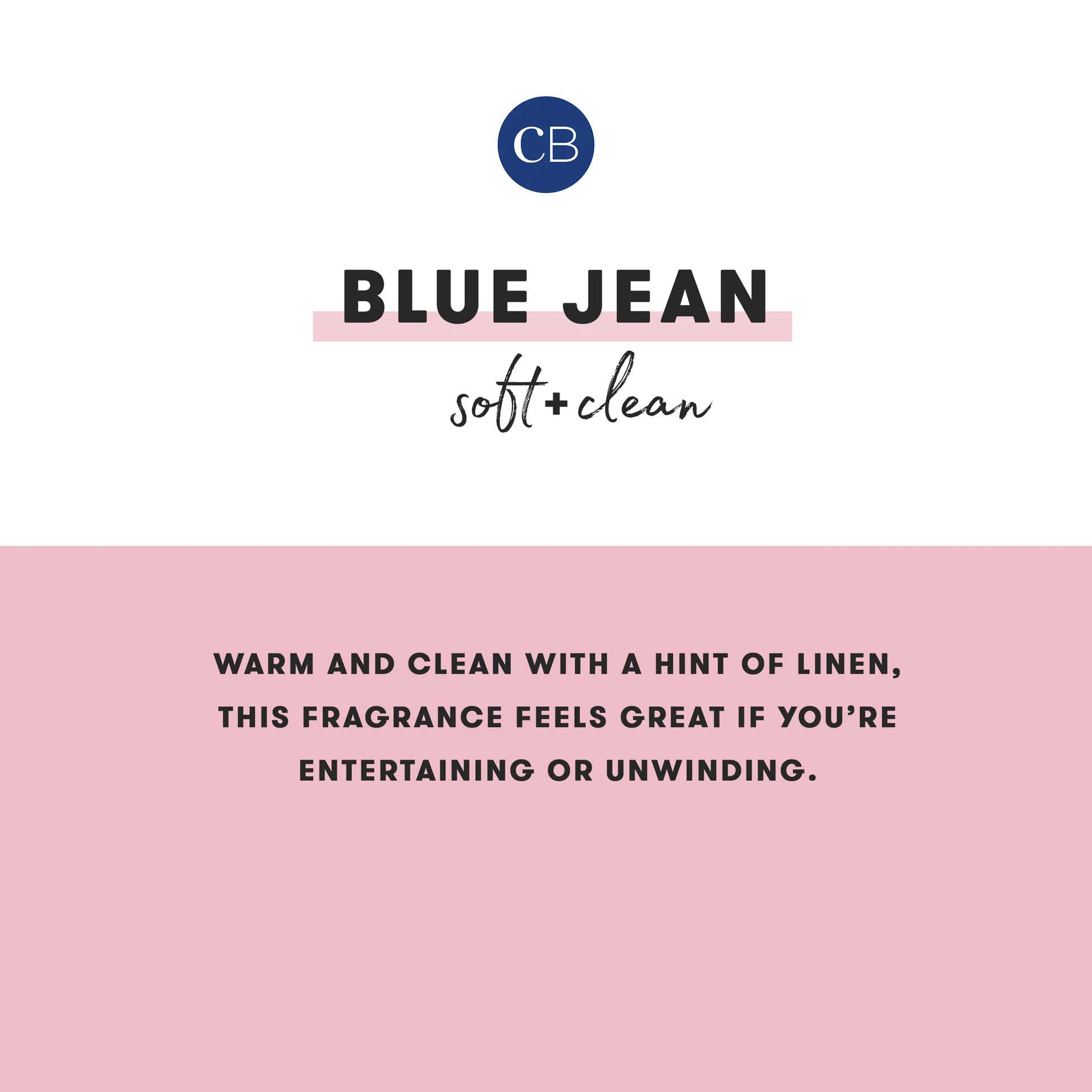 Blue Jean Blue Signature Candle