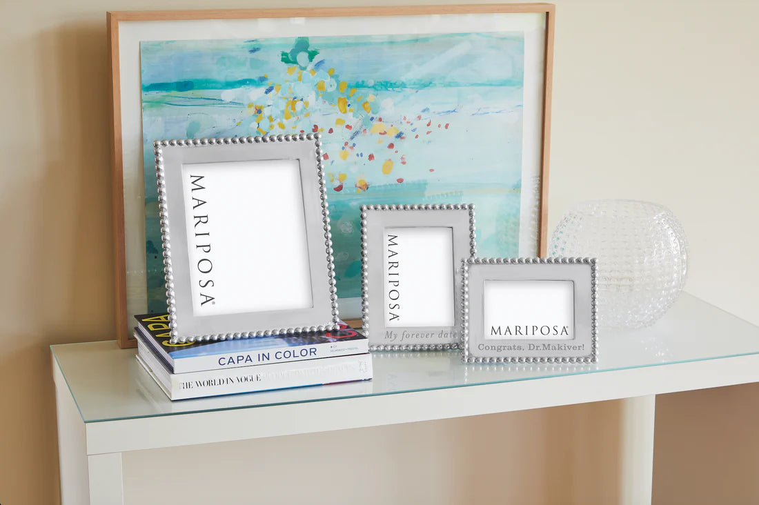 Beaded 5x7 Engraveable Frame