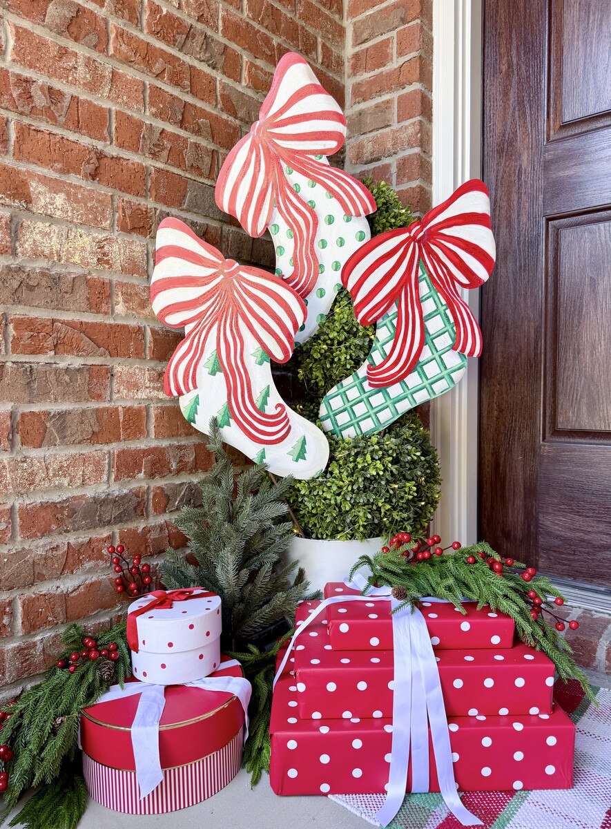 Large Modern Stocking