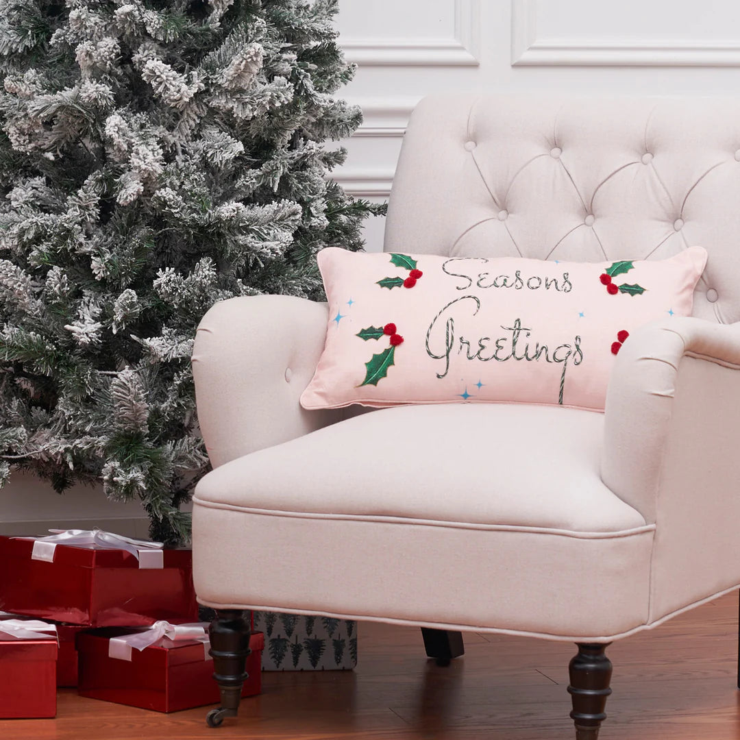 Season's Greetings Pillow