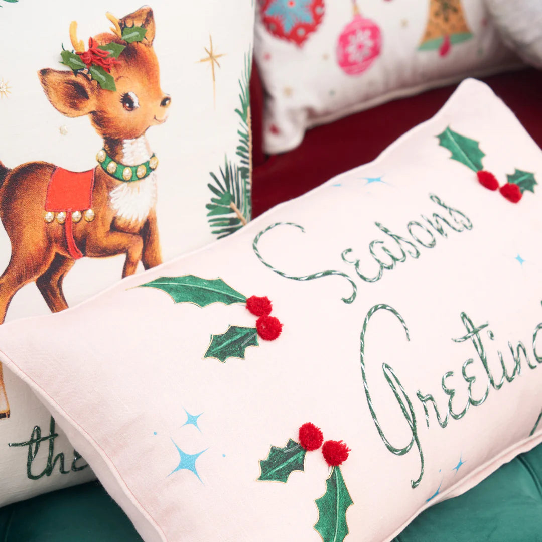 Season's Greetings Pillow