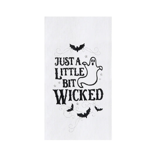 Little Bit Wicked Ghost Kitchen Towel