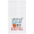 Life with Basketball Kitchen Towel