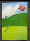 Golf 7 Hole Father's Day Card