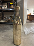 Tobacco Glass Vase 29.5x7