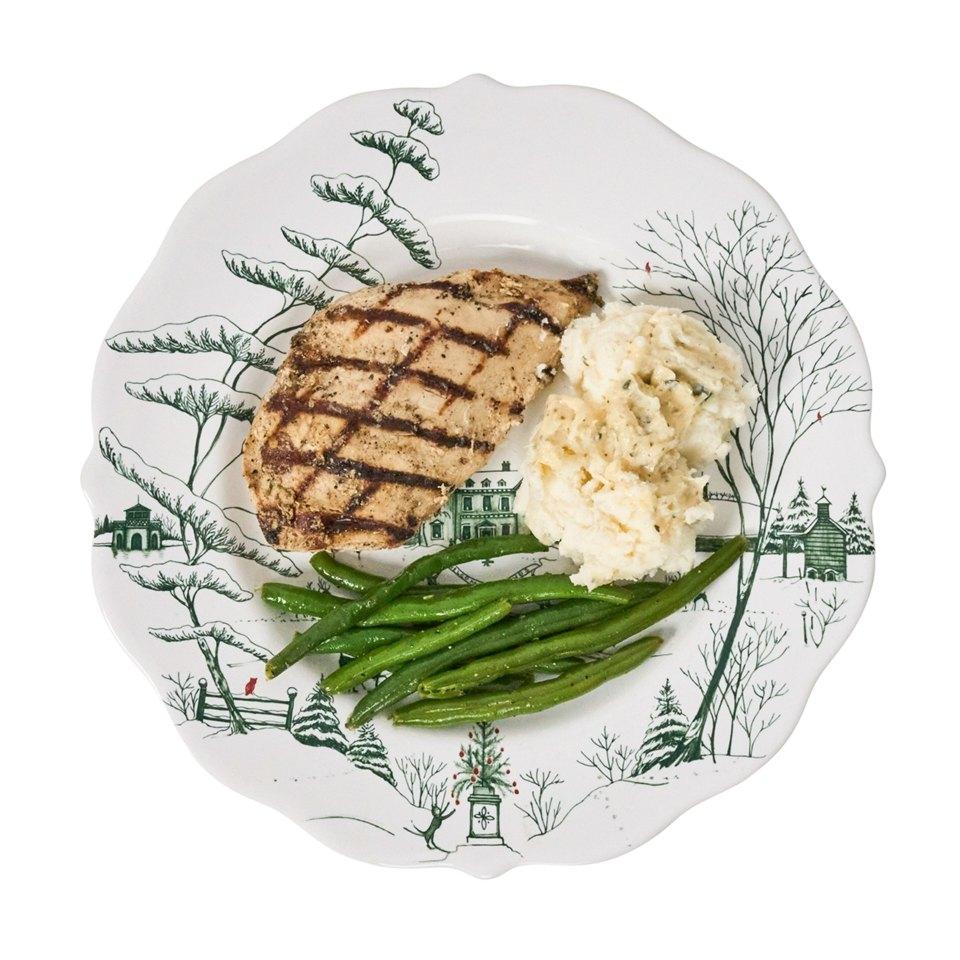 Country Estate Winter Frolic Dinner Plate